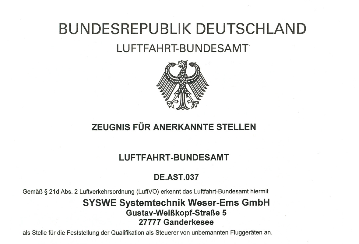 Kenntnisnachweis Systemtechnik Weser Ems
